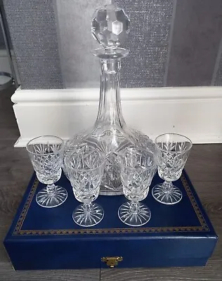 Buy Thomas Webb Crystal Glasses In Case And Decanter • 30£