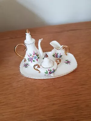 Buy Vintage Dolls House China Tea Set • 5£