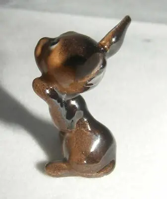 Buy Hagen-Renaker Miniature Ceramic Animal Figure Chihuahua Puppy Begging Black 338 • 12£