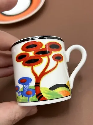 Buy Wedgwood Clarice Cliff Café Chic Limited Edition Red Tree Coffee Cup & Saucer • 29.99£