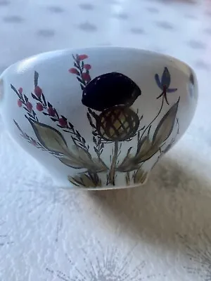 Buy Buchan Portobello Thistle Small Bowl Stoneware Scottish Pottery Scotland • 9.99£