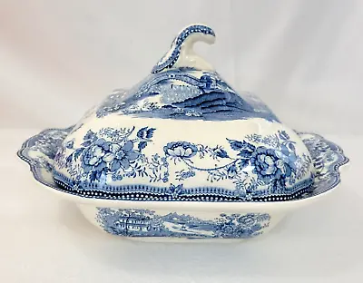 Buy Rare Vintage Royal Staffordshire Clarice Cliff  Tonquin  Covered Vegetable Bowl • 265.64£