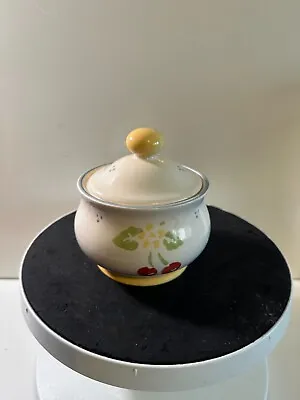 Buy Laura Ashley   Morello  Hand Decorated Vintage Sugar Bowl 1999 • 29.49£