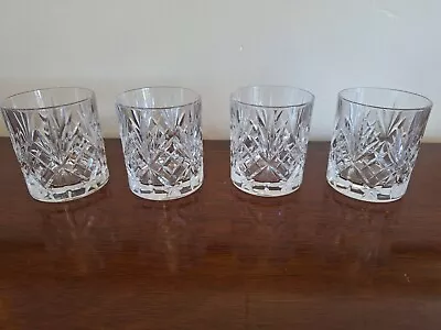 Buy Stuart Crystal Whisky / Whiskey Glasses -  X4 • 16£