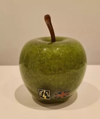 Buy Langham Glass Green Apple Paperweight Paul Miller Signature 3.5 Inches Fruit  • 29.99£