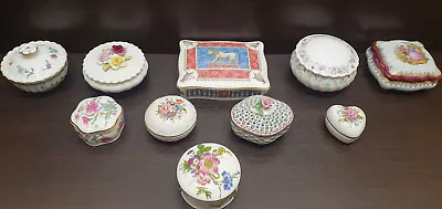Buy Ceramic Porcelain Bone China Trinket Box Wedgwood Hammersley Aynsley Spode Limog • 9.99£