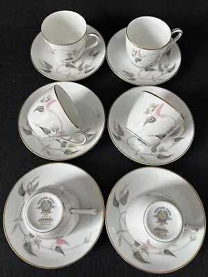 Buy Noritake Arden Set Of 6 Small China Coffee Teacups Espresso T3521 • 10£