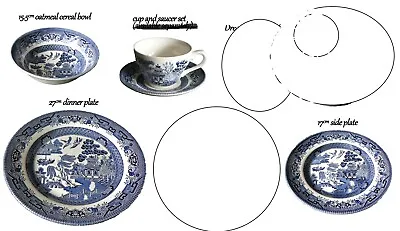 Buy Churchill China Tableware Selection Of Plates, Cups & Saucers Bowls • 6.88£