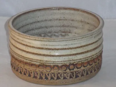 Buy Vintage Broadstairs Mid Century Studio Pottery  Bowl Dianne Sanders? 12.5cm Wide • 14.99£
