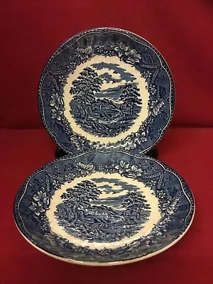 Buy 2 Replacement Old Castle By Barratts Saucers • 4.80£