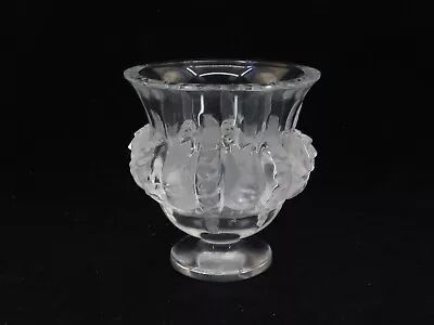 Buy Lalique France Dampierre Vase Featuring Frosted Crystal Birds 4.75  Tall • 180.25£