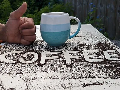 Buy Kitchen Tea And Coffee Mug Ombre Stoneware Ceramic Pottery Glazed Coffee Pottery • 7.56£