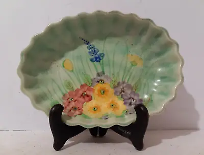 Buy Vintage Pin Trinket Or Jewellery Dish Hand Painted Flower Design By Radford • 7.70£