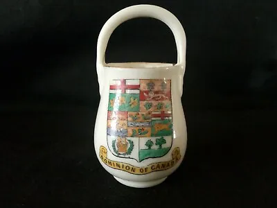 Buy Crested China - DOMINION OF CANADA Crest - Bucket/Basket - Swan China • 5£