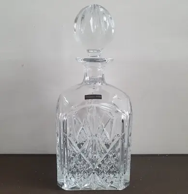 Buy Thomas Webb Lead Crystal Liquor Spirit Whisky Decanter With Stopper, EXC COND • 32.99£