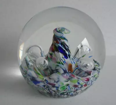 Buy Rare Vintage Caithness Rainbow Moonflower Paperweight 1994 Colin Terris 2nd CIIG • 29.99£