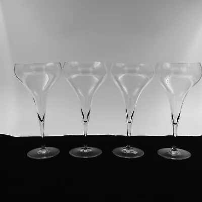 Buy Baccarat Large Wine Glasses Set Of 4 Tulip Shaped • 195£
