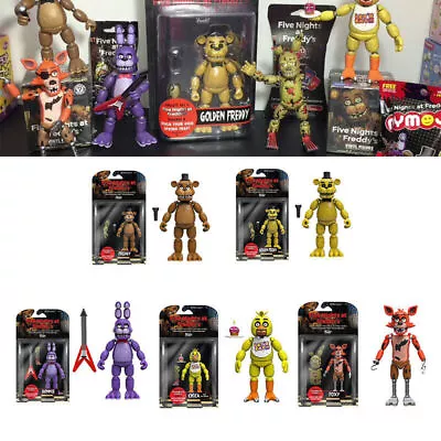 Buy Mini Figures Toy Bonnie Foxy Toys Five Nights At Freddy's Funko Game FNAF Action • 17.69£
