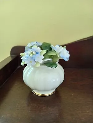Buy Royal Adderley England Floral Bone China Mini Flower Porcelain Bouquet Hydrangea • 9.48£
