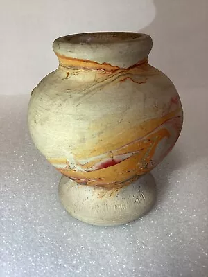 Buy Small Handmade NEMADJI Pottery Vase 3.5 X 3 Signed • 15.37£