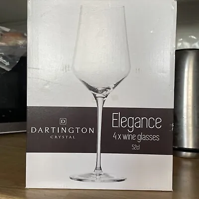 Buy Dartington Crystal Elegance 4 X Wine Glasses 52cl  • 20£