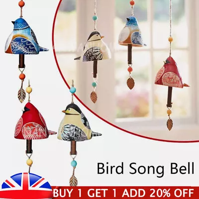Buy Bird Song Bell Garden Decoration Creative Wind Chime Pendant Animal Decoration • 10.99£