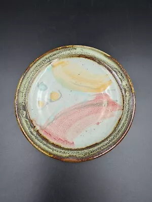 Buy Roger Cockram Vintage Studio Pottery Side Plate.  Woodfired Stoneware. 17.6 Cm • 5£