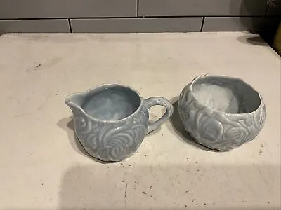 Buy Falcon Ware Small Blue Floral Milk Jug In Lovely Condition. Free Sugar Bowl . • 6£