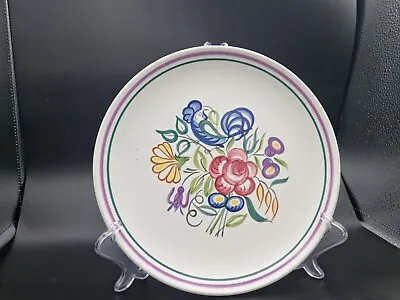 Buy Poole Pottery Vintage Hand Painted Plate • 1.99£