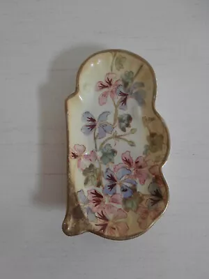 Buy Antique Chelsea Royal Pottery Burslem H&g England Floral Trinket Pin Dish Rare • 59.40£