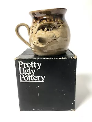 Buy Boxed Pretty Ugly Pottery Coffee Mug Cup Face Handmade In Wales Glazed Stoneware • 10£