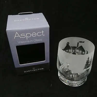 Buy Dartington Aspect 100 ML Tumbler Frosted Glass - Whisky Pattern • 23.65£