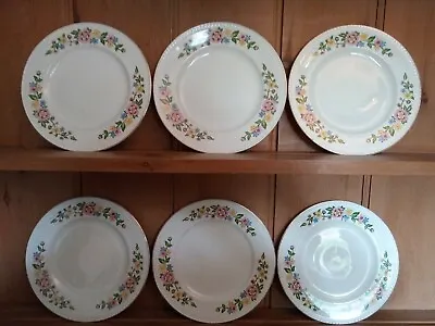 Buy Vintage Portland Pottery Cobridge Set Of 6 Salad Plates, 9  • 18£
