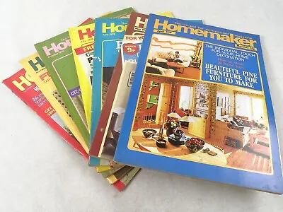 Buy 7 X Vintage Homemaker Magazine. 1974 • 7.99£