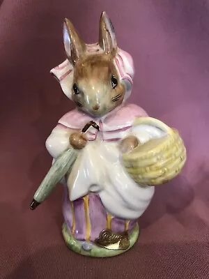 Buy Beswick Beatrix Potters Mrs Rabbit. Vintage Figurine. • 6.99£