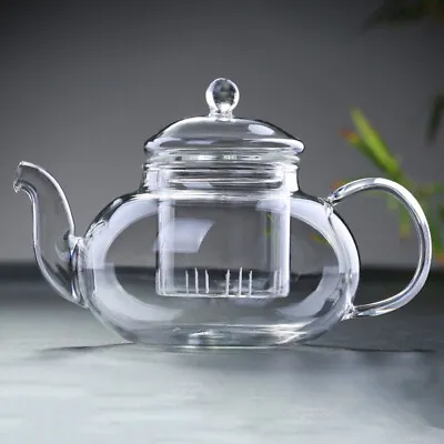 Buy Glass Water Pot Coffee Kettle Glass Teapot Set Clear Teapot Hot Water Pot • 17.05£