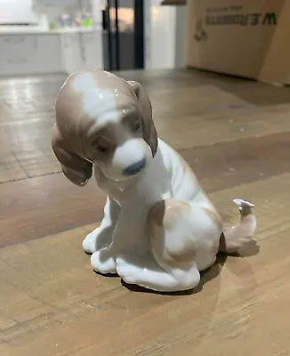 Buy Lladro Gentle Surprise Dog Figurine #6210  - Excellent Condition • 20£