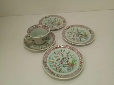 Buy Adams Calyx Ware Teacup/Saucer/3 Tea Plates • 10£