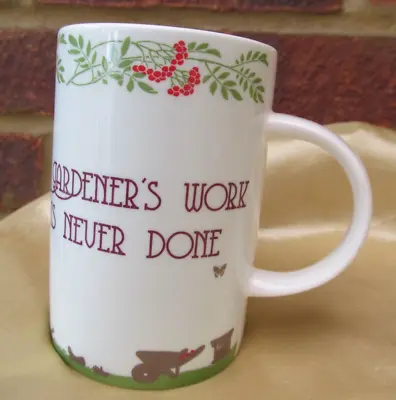 Buy Past Times A Gardener's Work Is Never Done Labour Of Love Fine China Mug VGC • 12£