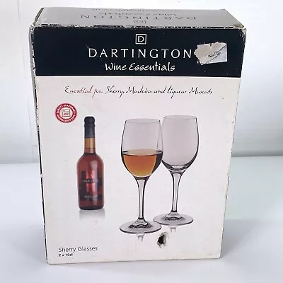 Buy Dartington Sherry Glasses Boxed Pair Dartington Wine Essentials 2 X 10cl New • 14.99£