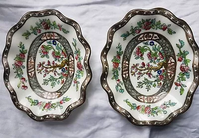 Buy Antique COALPORT Indian Tree Small Dishes (Pair) (2) • 7£