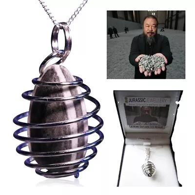 Buy Ai Weiwei Sunflower Seed Necklace - On Sterling Silver Chain  - TRULY UNIQUE • 18£