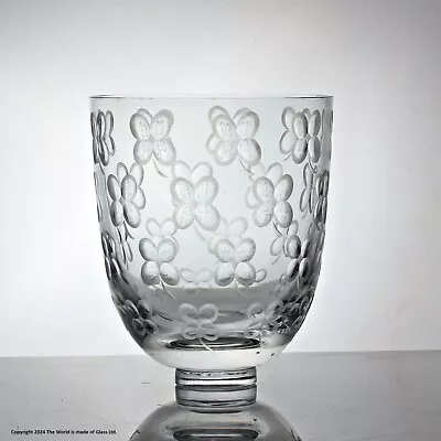 Buy Edward Hald For Orrefors Large Vase Engraved With Four Leaf Clover • 115£