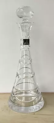 Buy  ROYAL DOULTON Cut Glass  SATURN  WINE DECANTER 14   Tall • 10.50£