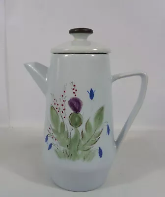 Buy Vintage Buchan Portobello Scotland Stoneware Thistle Coffee Pot • 15£