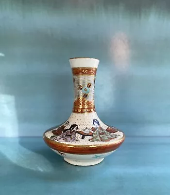 Buy Japanese Antique Miniature Satsuma Vase - Meiji Period ? • 45£