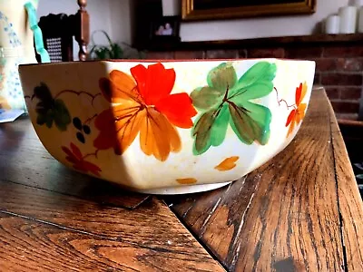 Buy Art Deco Decoro Pottery Hand Painted Octagonal Bowl • 18£
