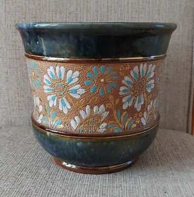 Buy Royal Doulton Lambeth Stoneware Plant Pot • 30£