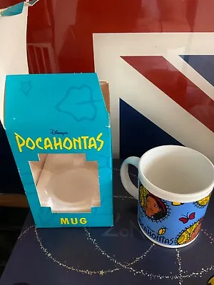 Buy Pocahontas Vintage Disney Ceramic Mug, Kilncraft Staffordshire Tableware-tetley • 4.99£