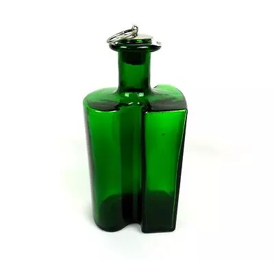Buy Holmegaard Glass Danish Modern Green Vintage 8  Swig Jug Hivert Decanter 1970s • 78.62£